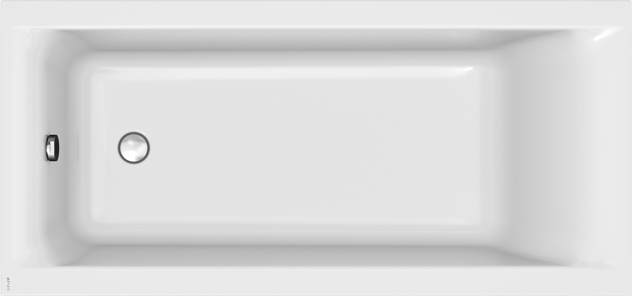 Cersanit Larga Slim wanna prostokątna 160x75 cm biała S301-305 - Wysyłka w 24h