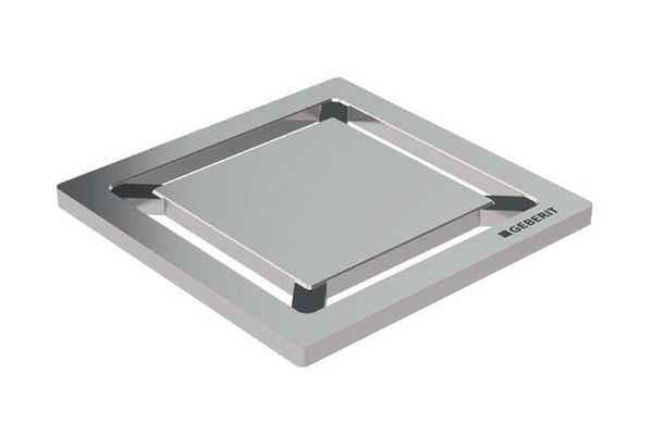 Geberit kratka 8x8 cm do wpustów podłogowych ozdobna Square 154.312.00.1