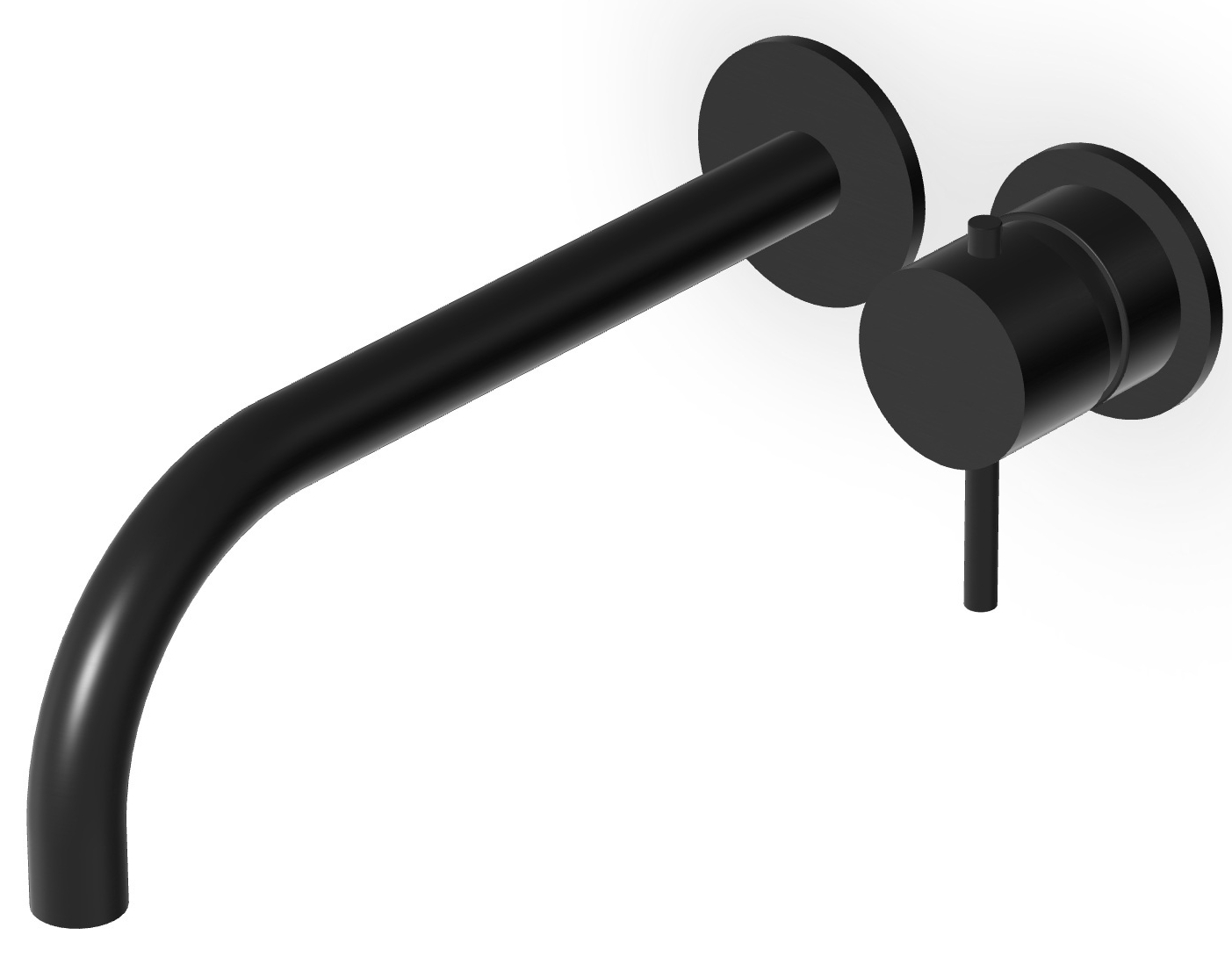 Zucchetti Helm bateria umywalkowa podtynkowa czarna ZHE720.XP81