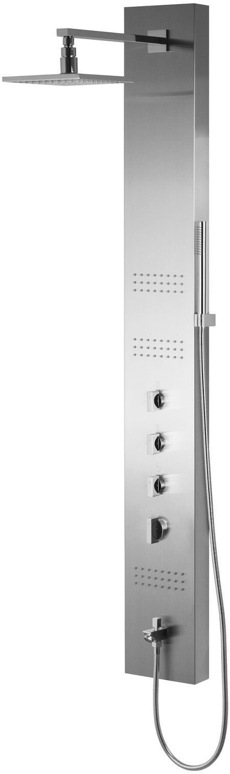 Corsan Neo panel prysznicowy ścienny LED chrom 649810