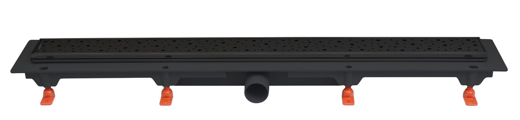 Werit Jomo Exclusive 40 odpływ liniowy 65 cm z maskownicą czarny mat 175-20650400-38