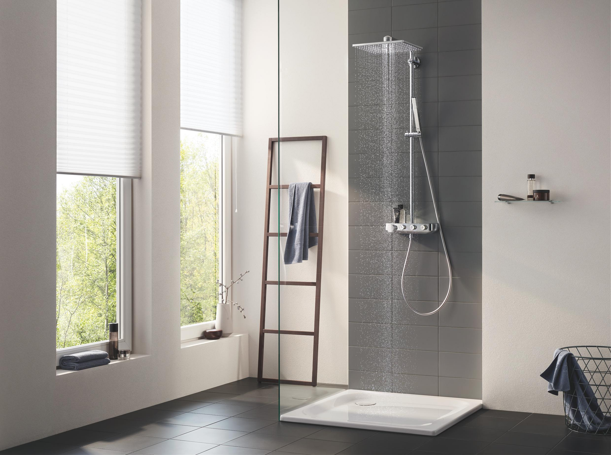 Grohe Euphoria zestaw prysznicowy ścienny termostatyczny z deszczownicą StarLight Chrome 26508000 - Wysyłka w 24h