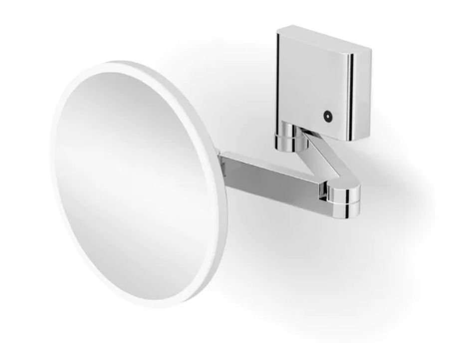 Stella lusterko kosmetyczne 24x24 cm okrągłe z oświetleniem chrom 22.00650