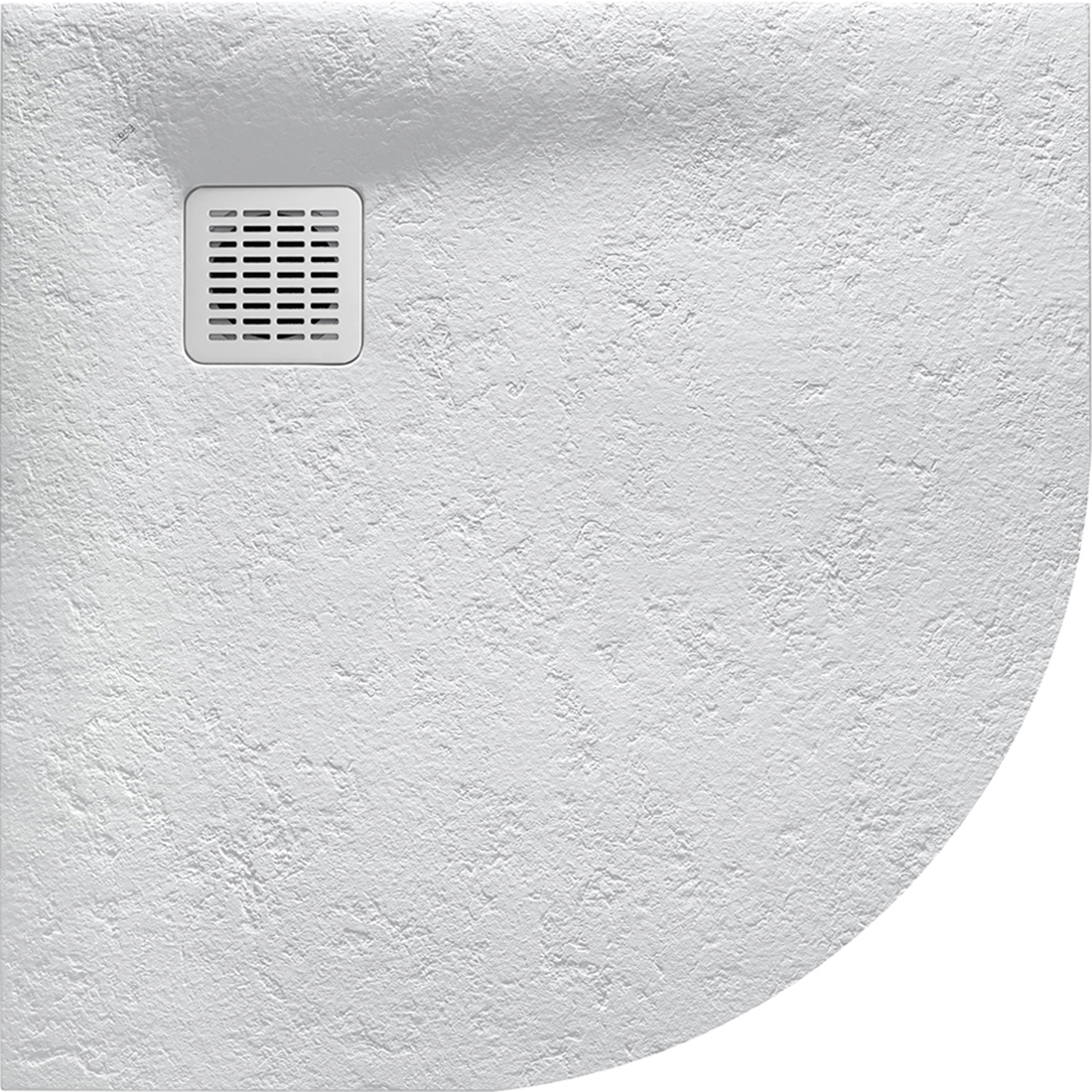 Roca Terran brodzik 90x90 cm półokrągły kompozyt Stonex perłowy AP10538438401630