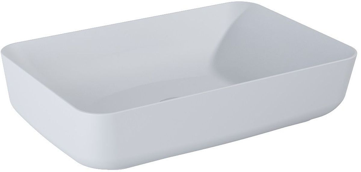 Elita Nomia umywalka 50x39 cm prostokątna nablatowa stone matt RE040500057040 - Wysyłka w 24h