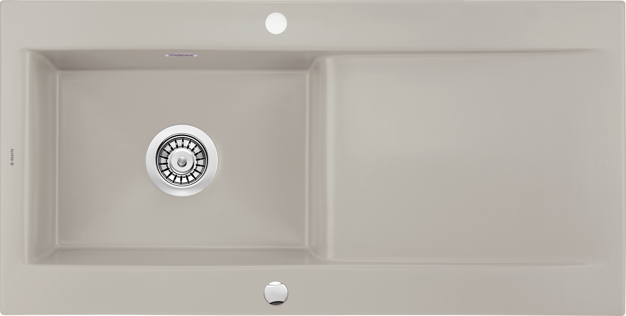 Deante Sabor zlewozmywak ceramiczny 101,5x51 cm cappuccino ZCBC113 - Wysyłka w 24h