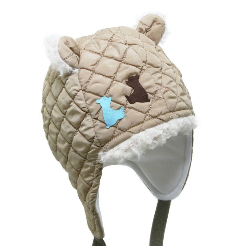 Czapka zimowa z futerkiem KLEMENS