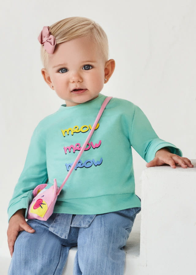 MAYORAL 1492 Bluzka z torebką dla dziewczynki ss22