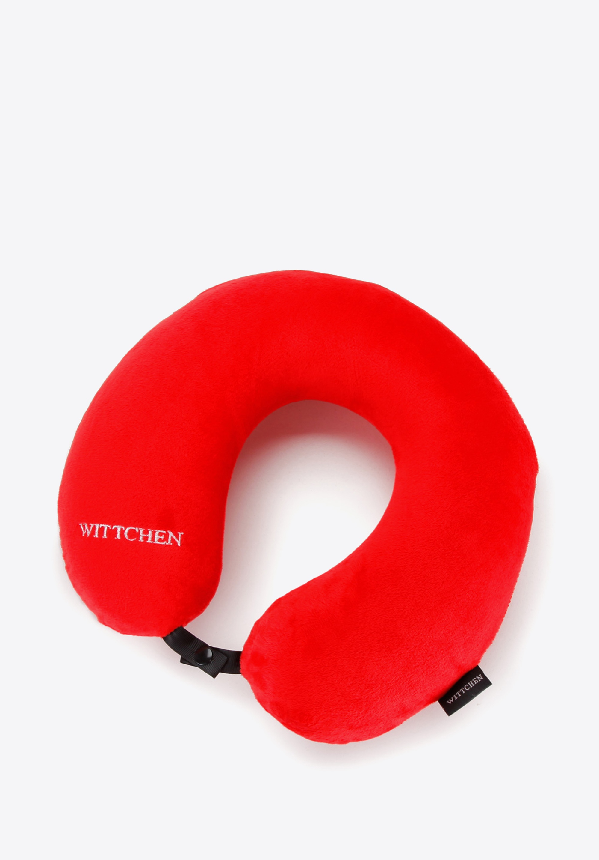 Poduszka podróżna rogal czerwona