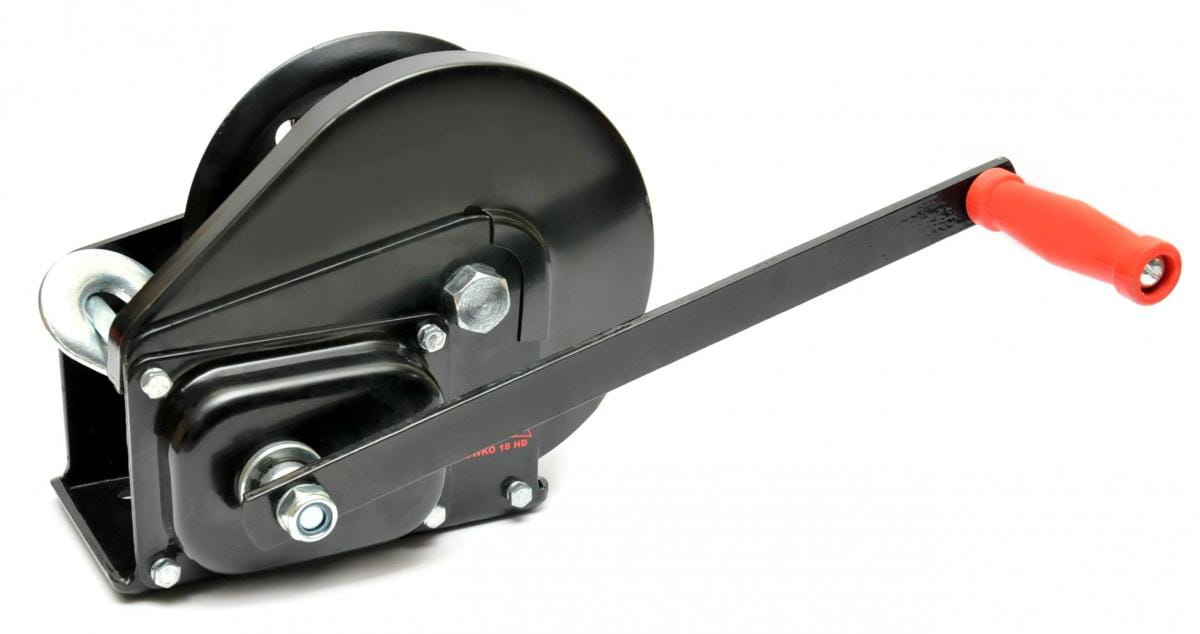 Wyciągarka korbowa 810 kg z hamulcem ciernym DWK-O-1800HD