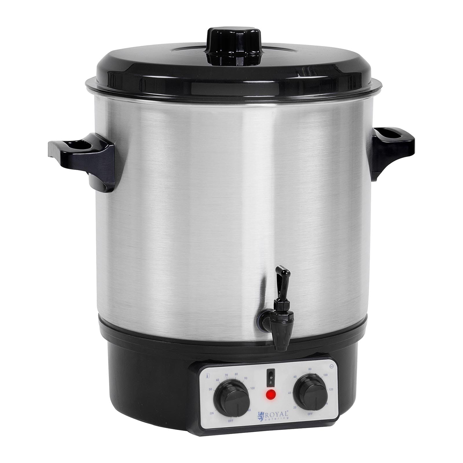 Warnik do wina grzańca, gar do pasteryzacji 27 litrów INOX