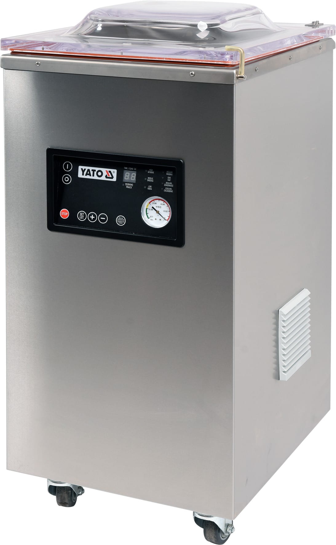 Pakowarka próżniowa komorowa na kółkach, listwa 40cm YATO