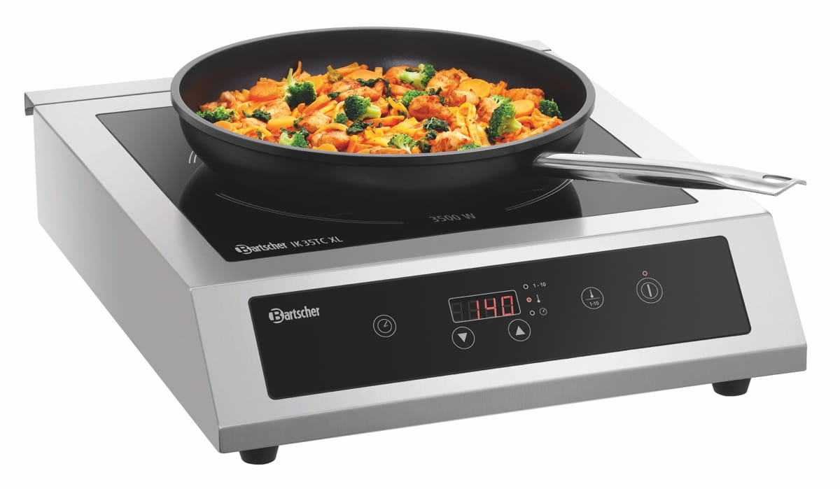 Kuchenka indukcyjna z dużym polem grzewczym 3,5 kW Bartscher