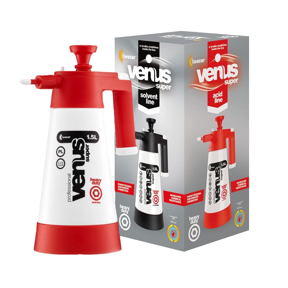 Opryskiwacz ręczny ciśnieniowy do roztworów kwaśnych 1,5L Kwazar