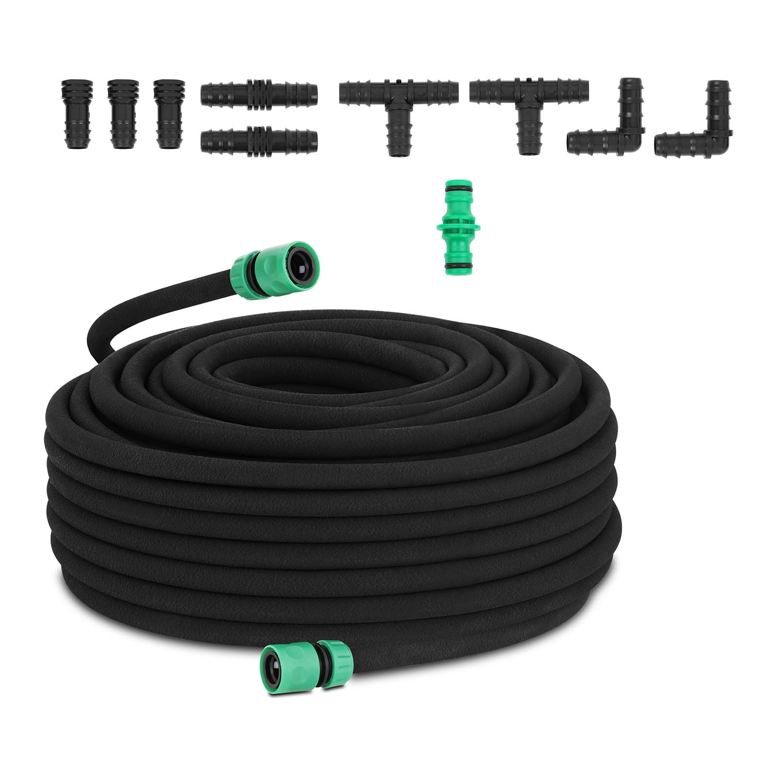 Wąż pocący, linia kroplująca 50 m + zestaw akcesoriów | HT-COSTIGAN-50X12S02
