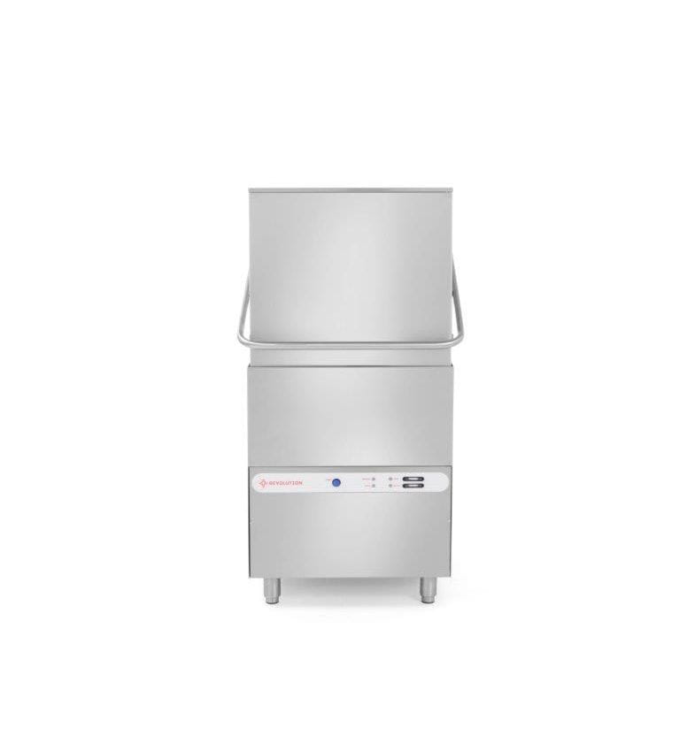 Zmywarka kapturowa do naczyń z wyparzarką Revolution