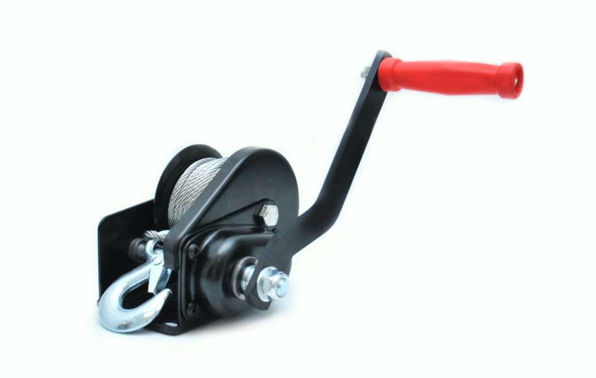 Wyciągarka korbowa 360 kg z hamulcem ciernym DWK-O-800HD