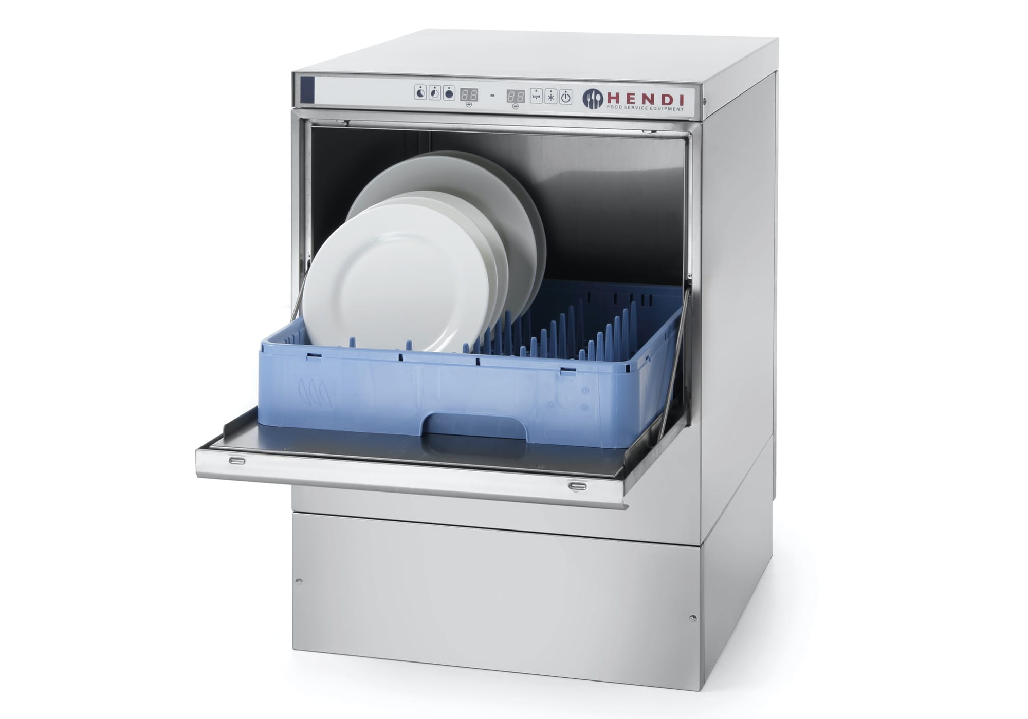 Zmywarka do naczyń 50x50cm 400V ze sterowaniem elektronicznym Hendi
