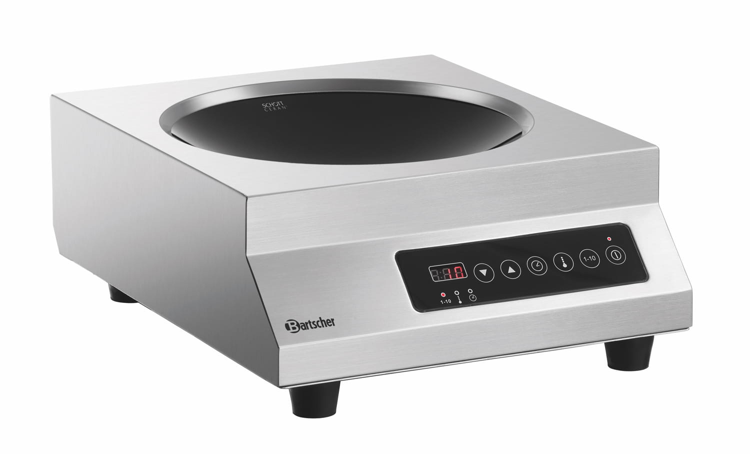 Wok indukcyjny 3,5 kW z panelem dotykowym Bartscher