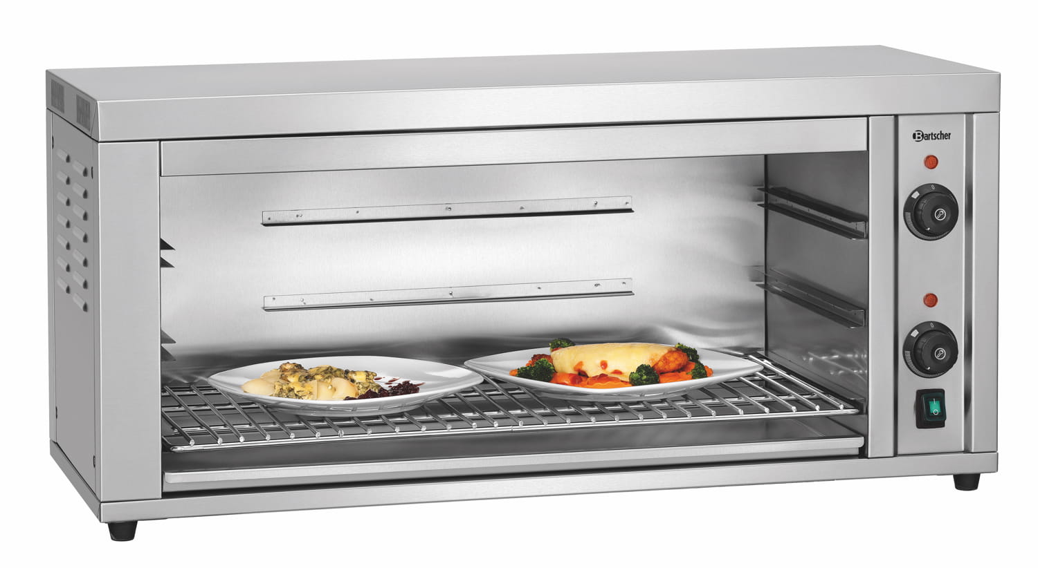 Salamander do zapiekanek 4,4kW, siła Bartscher