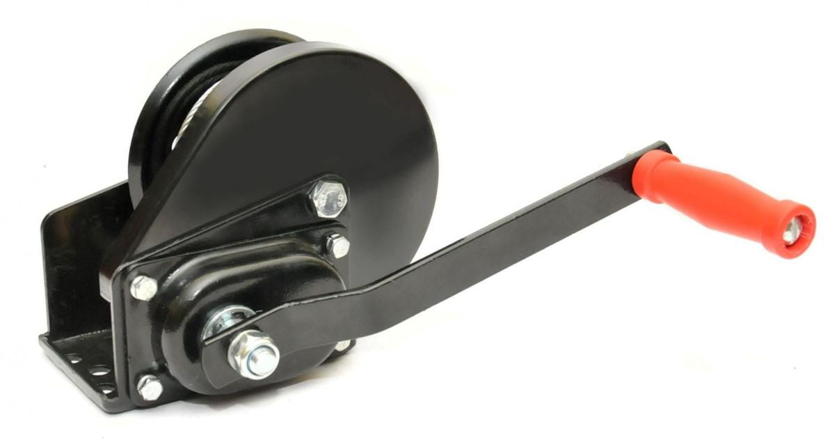 Wyciągarka korbowa 540 kg z hamulcem ciernym DWK-O-1200HD