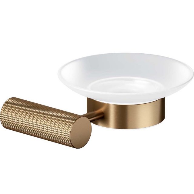 CERSANIT Mydelniczka ścienna ZEN miedź szczotkowana S951-895