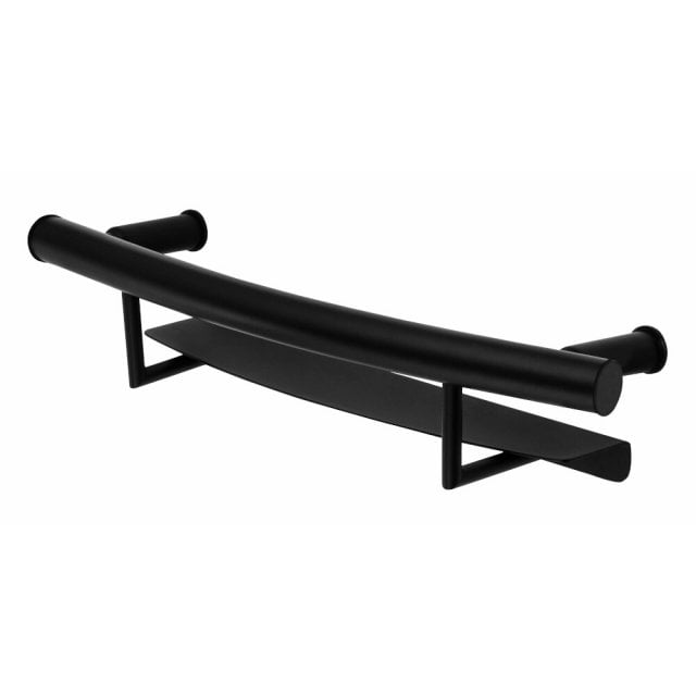 DEANTE Uchwyt ścienny VITAL z półką 2w1 nero NIV_B41L