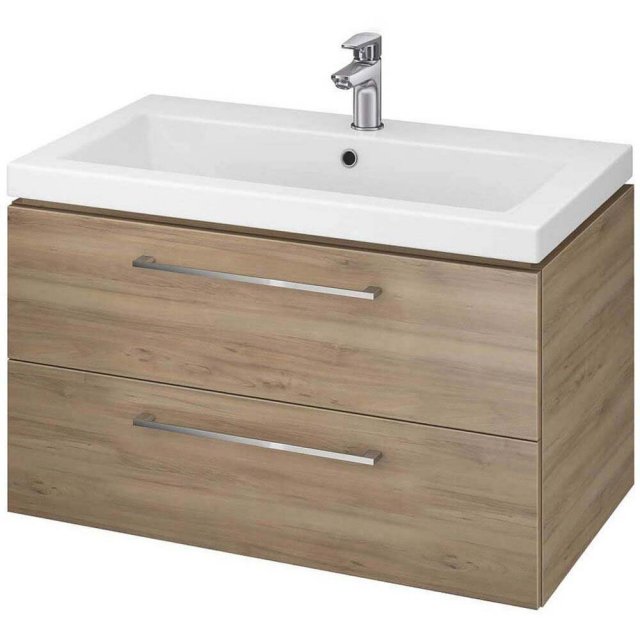 CERSANIT Szafka podumywalkowa LARA 80 orzech do samodzielnego montażu