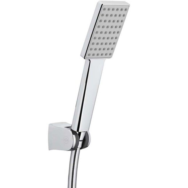 KFA Zestaw prysznicowy LOGON + uchwyt przegubowy ścienny + wąż PVC 15