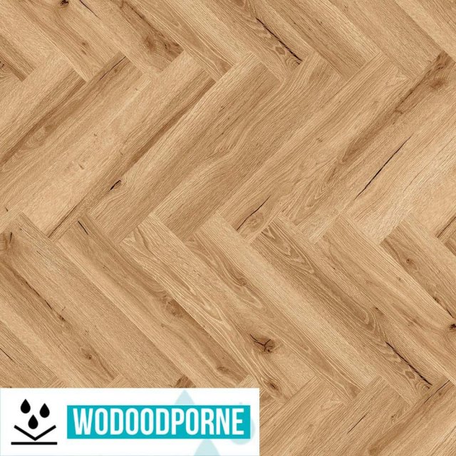 Panele winylowe SPC MHC ROTBERG HERRINGBONE DĄB BLONDE KL 23-33 4,5 m