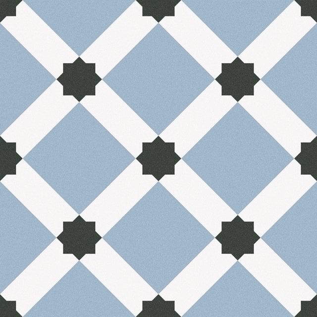 Gres szkliwiony hiszpański Keros BARCELONA NIGHT mat 25x25 gat. I