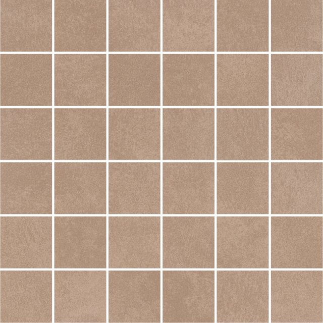 Gres szkliwiony mozaika ARES brown mat 29,8x29,8 gat. I