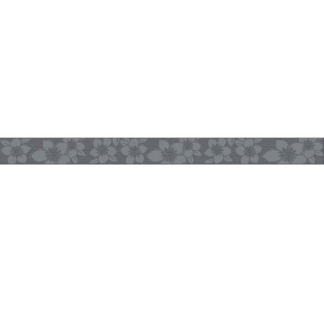 Płytka ścienna listwa CALVANO grey glossy 5x60 gat. I