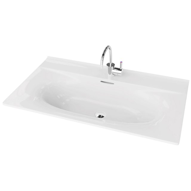 LAVITA Umywalka meblowa KOLORADO 80 biała