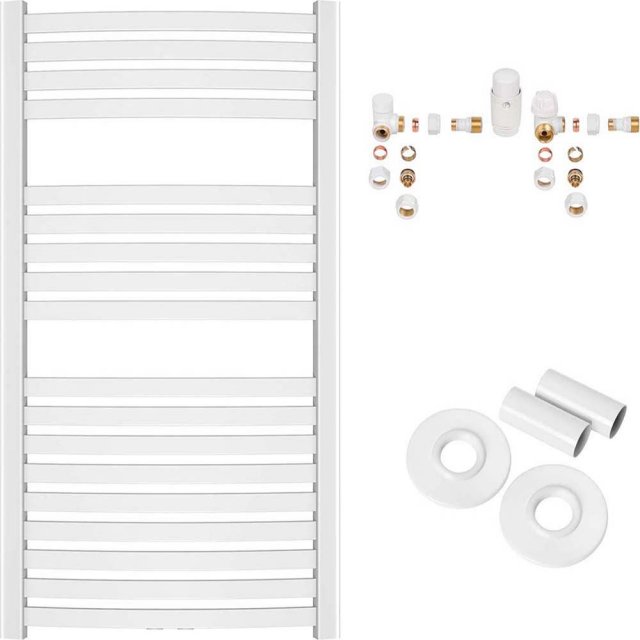 INVENA Grzejnik łazienkowy PROV 100x54 zes. OSIOWY maskownica poj. bi