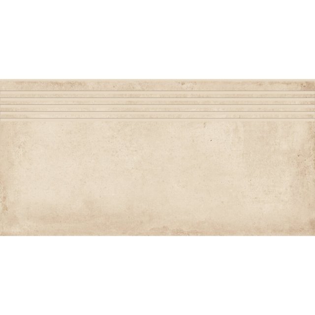Gres szkliwiony stopnica DIVERSO beige mat 8mm 29,8x59,8 gat. I