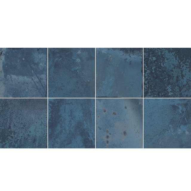Płytka ścienna hiszpańska Geotiles PROVENCE OCEAN glossy do fugowania