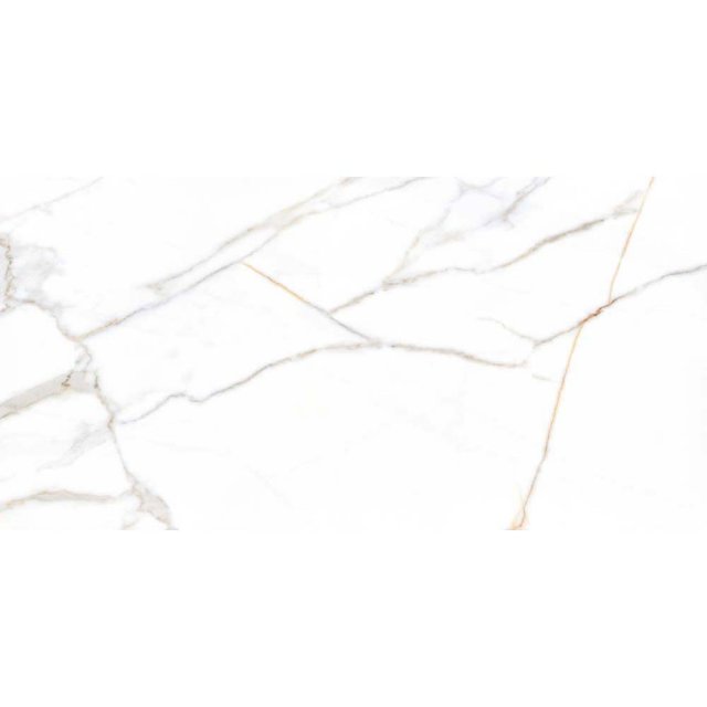 Gres szkliwiony EXCLUSIVE MARBLE white polished 60x120 gat. I Cersani