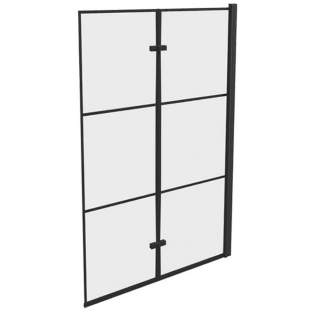 NEW TRENDY Parawan SUPERIA prawy składany 100x150 szkło czyste 5mm wz