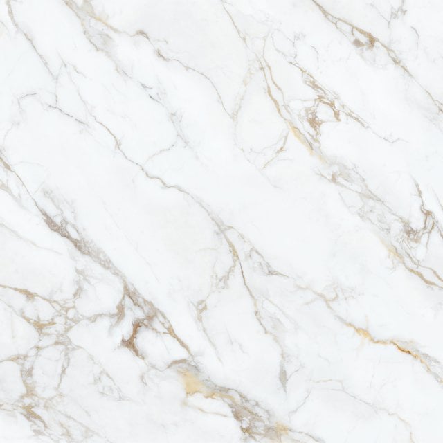 Gres szkliwiony LUMINA GOLD white satin 59,8x59,8 gat. I Cersanit