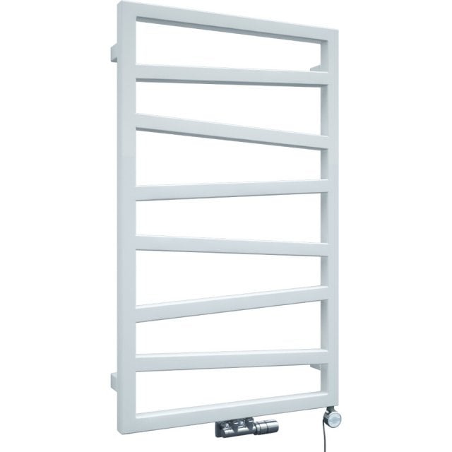TERMA Grzejnik łazienkowy ZIGZAG 83x50 biały WGZIG083050-K916ZS
