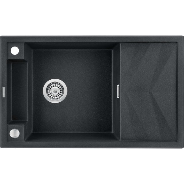 DEANTE Zlewozmywak granitowy MAGNETIC magnetyczny 1komorowy z ociekac