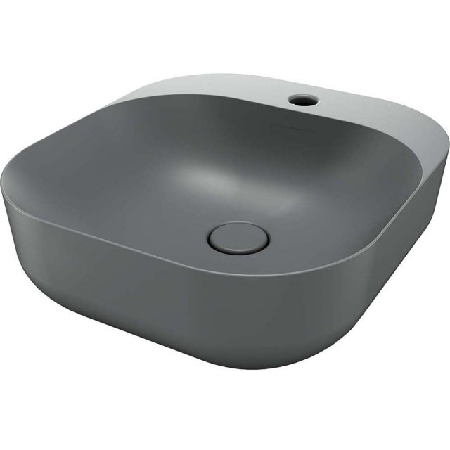 SDR CERAMICHE Umywalka nablatowa POOL 3 MAGNESIO 47x42 z korkiem MG.K