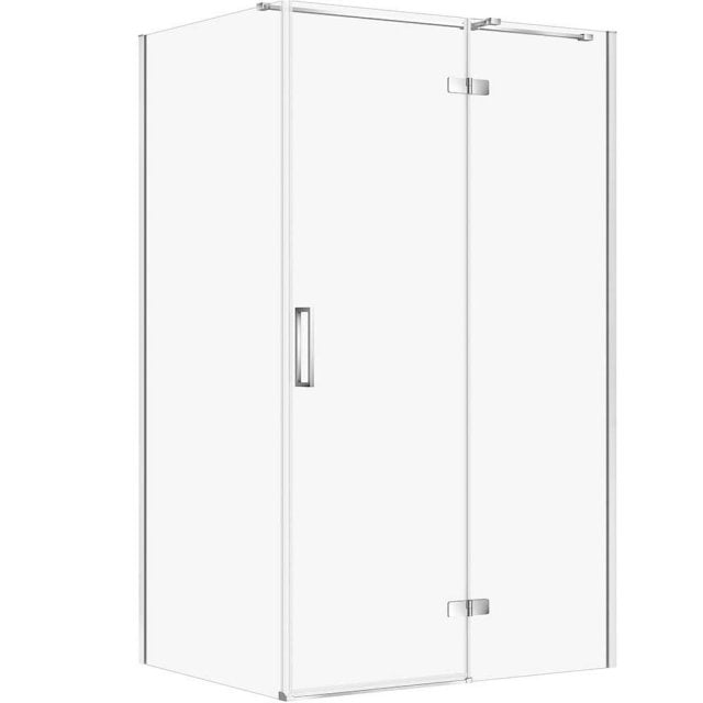 CERSANIT Kabina prysznicowa prostokątna JOTA 120x90 prawa chrom, szkł