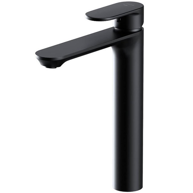 CERSANIT Bateria umywalkowa stojąca CREA wysoka czarna S951-332