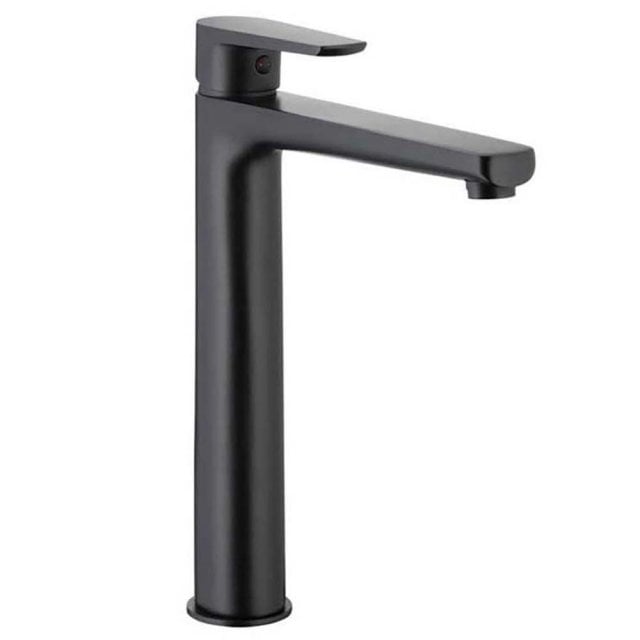 KFA Bateria umywalkowa stojąca NARVA wysoka click-clack czarna 5222-6