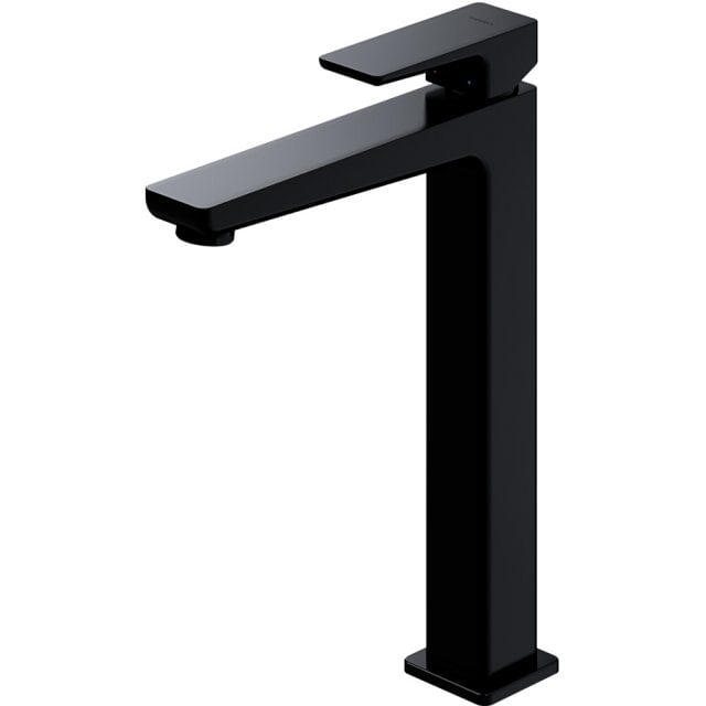 OMNIRES Bateria umywalkowa PARMA stojąca wysoka czarny mat PM7412BL