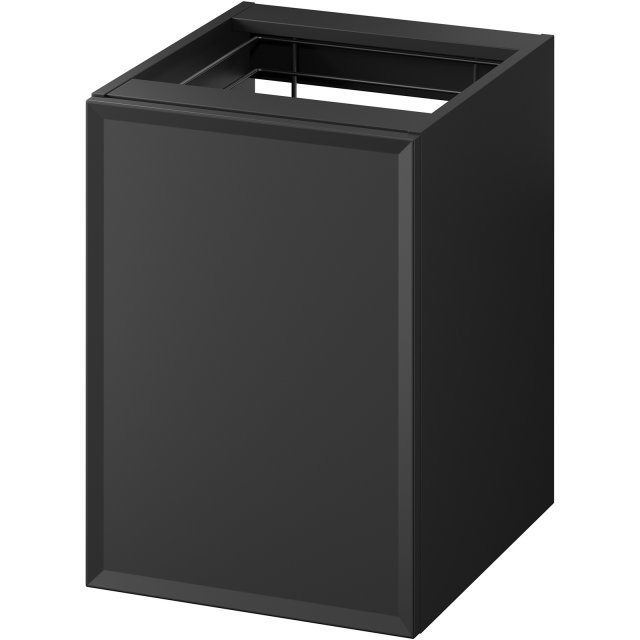 CERSANIT Szafka z koszem na pranie MILOS 40 zmontowana czarna S1022-0