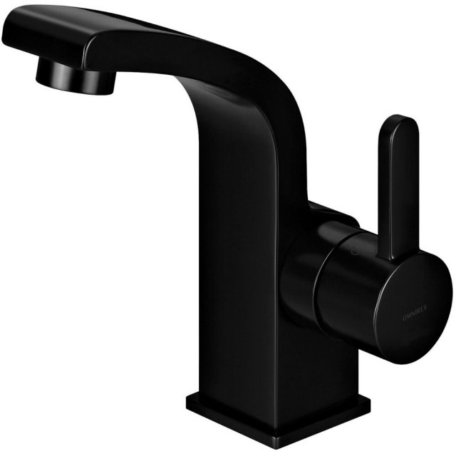 OMNIRES Bateria umywalkowa DARLING stojąca czarna połmat DA5010BL