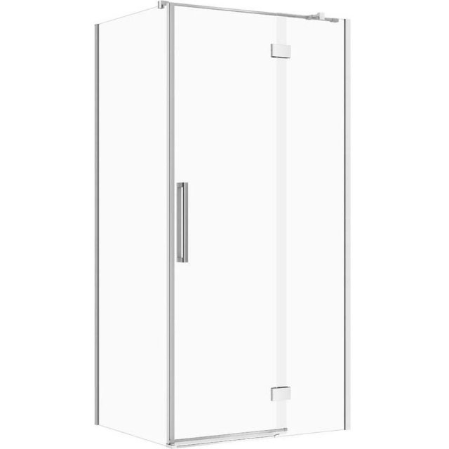 CERSANIT Kabina prysznicowa prostokątna CREA prawa 100x80x200 cm chro